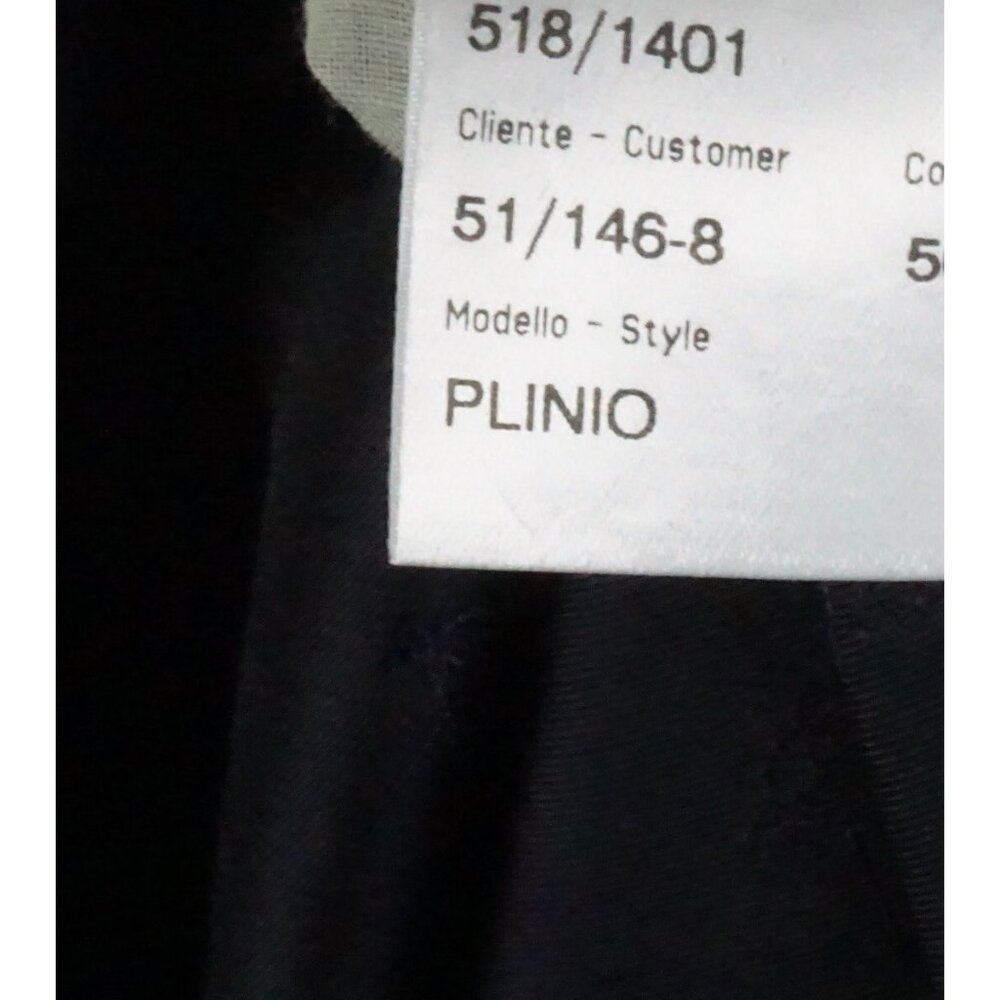 Brioni Plinio Navy Blue Textured 100% Wool Double Breasted Sport Coat Sz 50R NEW - Picture 12 of 13